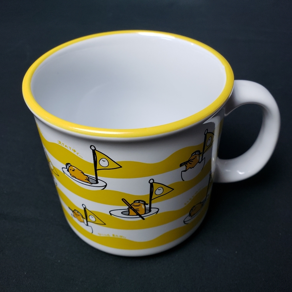 Gudetama Sailing Ceramic Mug 20oz - Picture 2 of 3